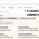 sitelinks reviews related searches