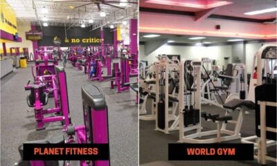 What distinguishes World Gym from other fitness centers